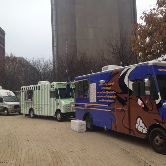 Photo taken at The Roaming Buffalo Food Truck by Christopher T. on 11/10/2012