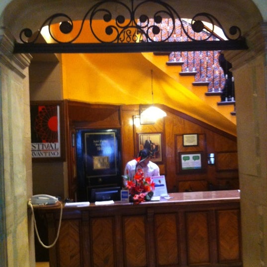 Photo taken at Hotel Posada Santa Fe by GO M. on 11/25/2012