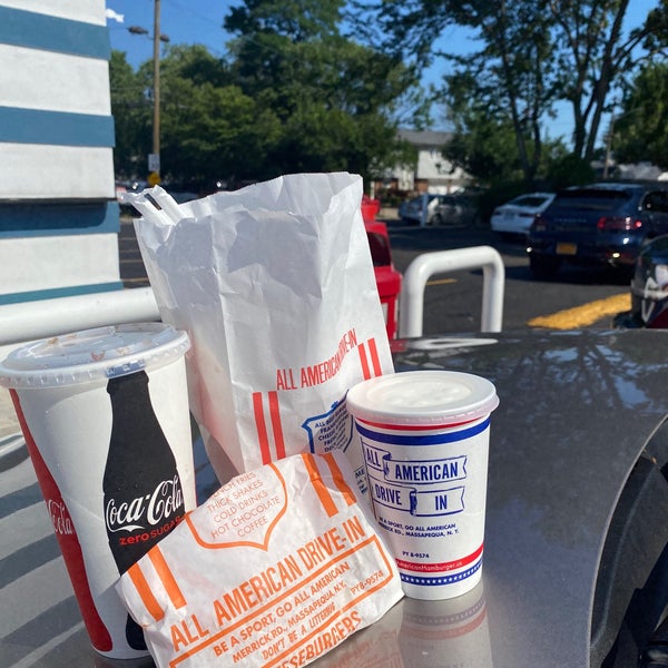 Photo taken at All American Hamburger Drive In by Tim S. on 7/21/2020