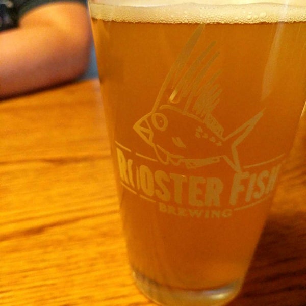 Photo taken at Rooster Fish Brewing Pub by Jason B. on 7/4/2017