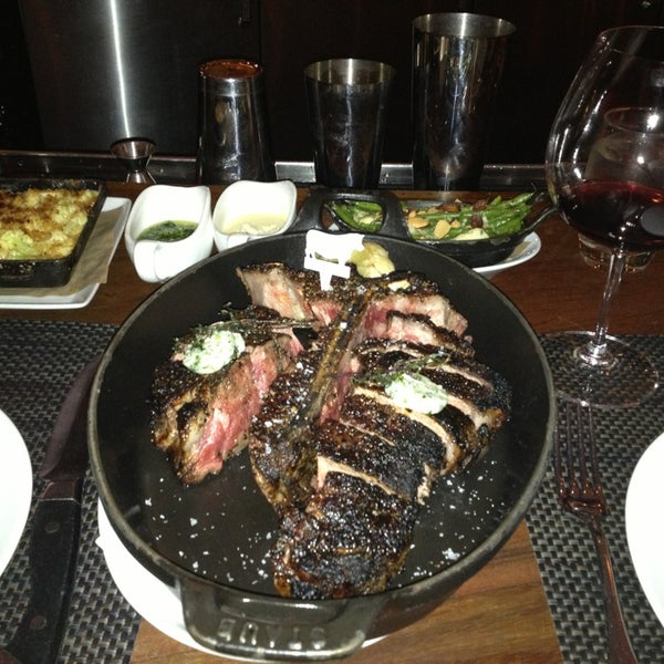 Photo taken at BLT Steak by Emily on 1/12/2013