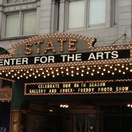 Снимок сделан в State Theatre Center for the Arts пользователем Kathleen M. 10/7/2012