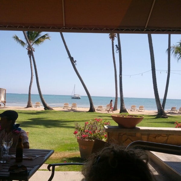 Photo taken at Las Palmas Cafe @ Copamarina Beach Resort by Mark P. on 3/27/2013