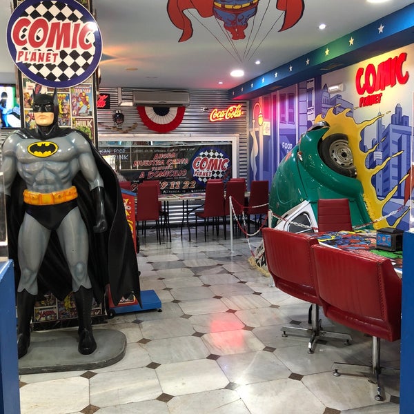 Comic Planet American Restaurant