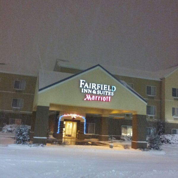 Photo taken at Fairfield Inn &amp; Suites Allentown Bethlehem/Lehigh Valley Airport by Heidi-Louise on 12/15/2013