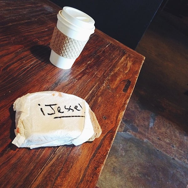 Photo taken at Mokah Coffee &amp; Tea by Jesse E. on 4/3/2014