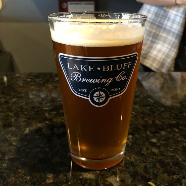 Photo taken at Lake Bluff Brewing Company by Chris V. on 4/12/2018