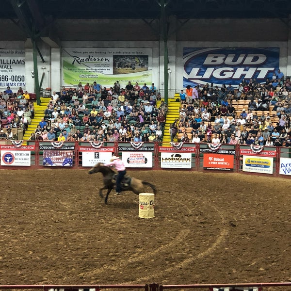 Photo taken at Cowtown Coliseum by Toin T. on 8/4/2019
