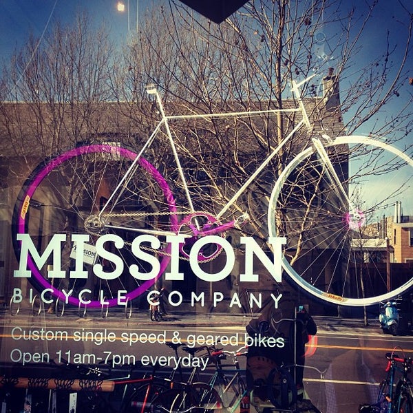 รูปภาพถ่ายที่ Mission Bicycle Company โดย Jeremy J. เมื่อ 2/23/2013