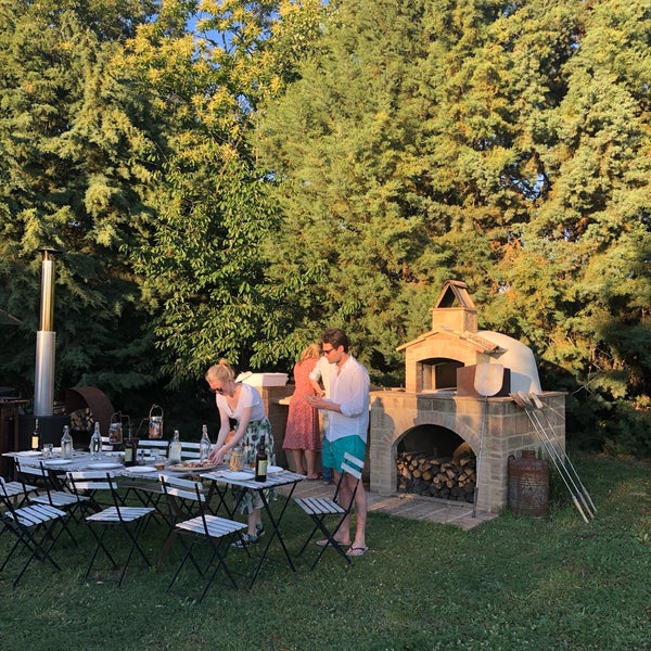 Photo taken at Agriturismo biologico Sant&#39;Egle by Mike S. on 6/25/2019
