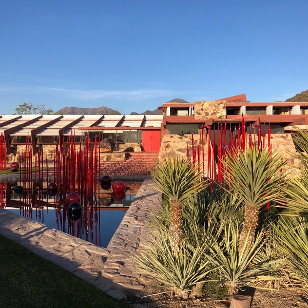Photo taken at Taliesin West by Mike S. on 1/14/2022