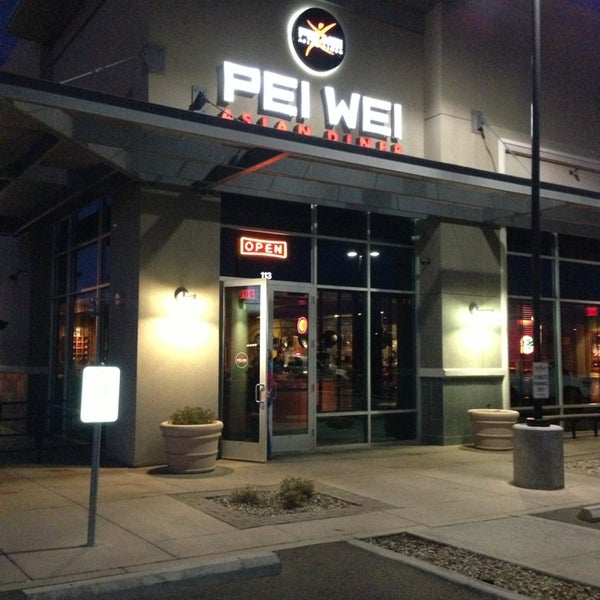 Photo taken at Pei Wei by Mike S. on 2/23/2013