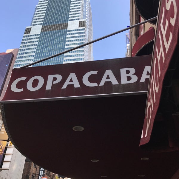 Photo taken at The Copacabana by NYC H. on 8/26/2017