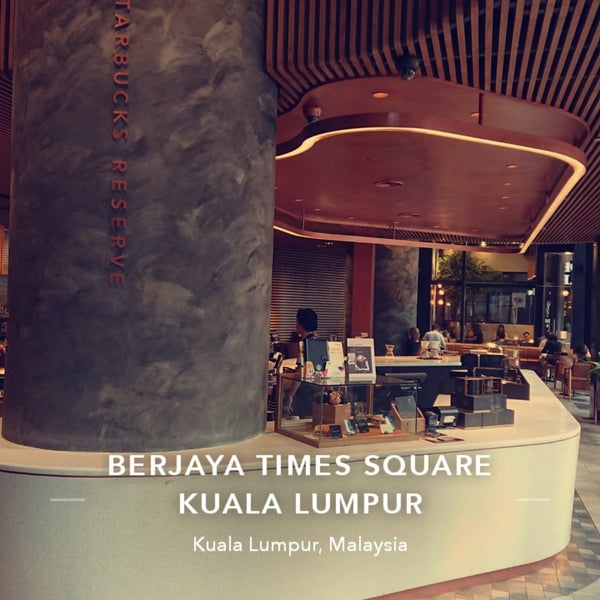 Photos At Starbucks Reserve Bar Coffee Shop In Bukit Bintang
