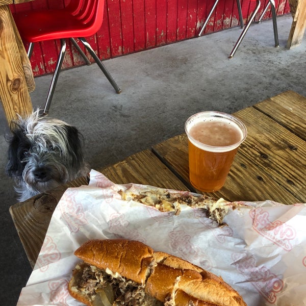 Photo taken at Woody&#39;s Famous CheeseSteaks by Drew D. on 4/28/2018