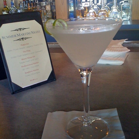 Summer Martini Night on Wed. $5 martinis