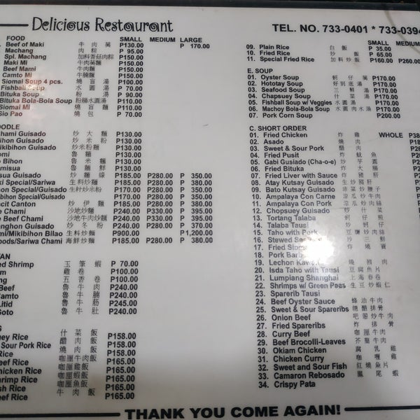 Delicious restaurant outlet