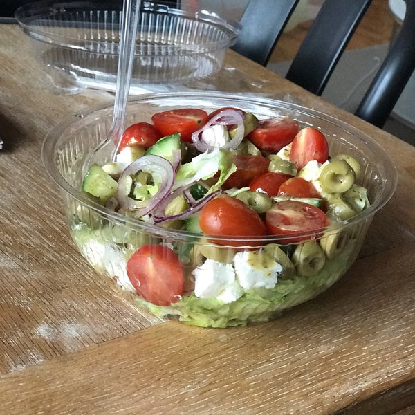 Fresh Greek salad good for two people 🥗