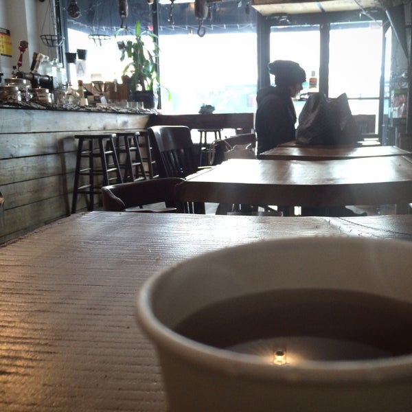 Photo taken at Little Fox Cafe by Sandra S. on 1/6/2015