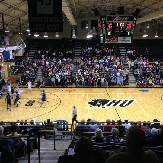 Rhodes Field House College Basketball Court