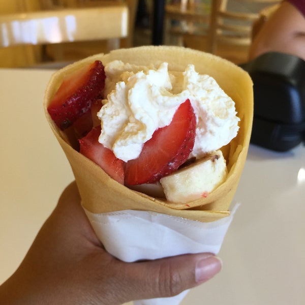 Photo taken at Crepe Shack &amp; Waffles by Rosel D. on 9/5/2015