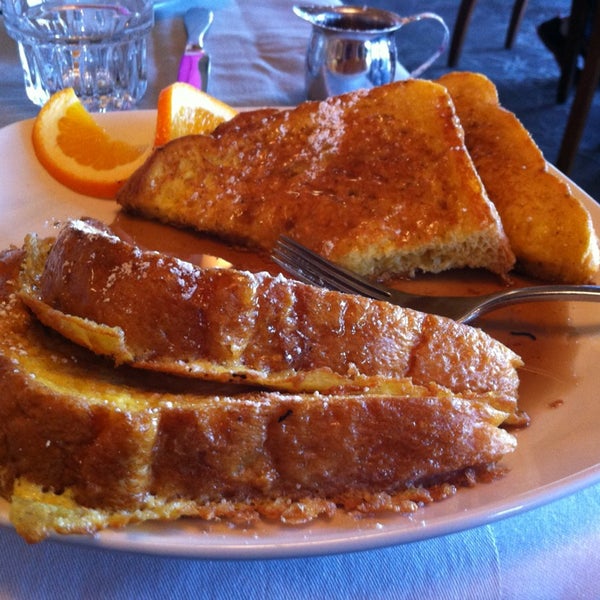 Get their vanilla French toast. It's to die for