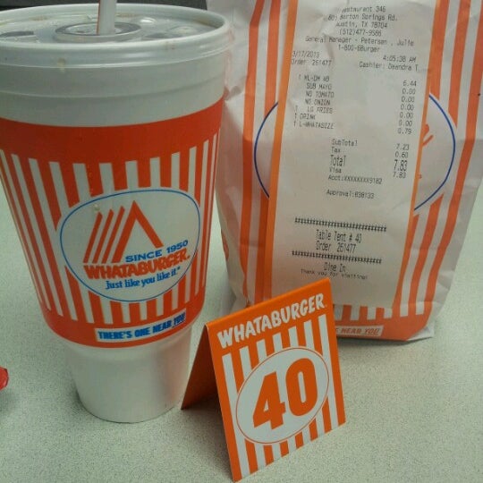 Photo taken at Whataburger by Dolce P. on 3/17/2013