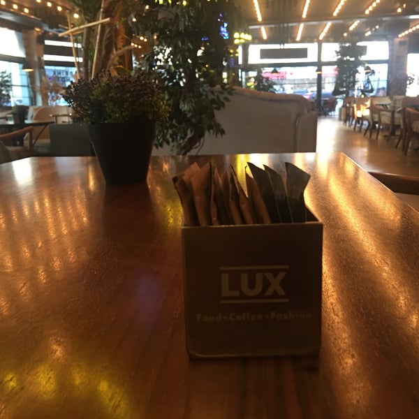 Photo taken at Lux Food Coffee Fashion by Haşim B. on 1/15/2020