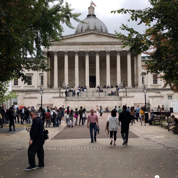 Photo taken at University College London by Sultan on 9/16/2019