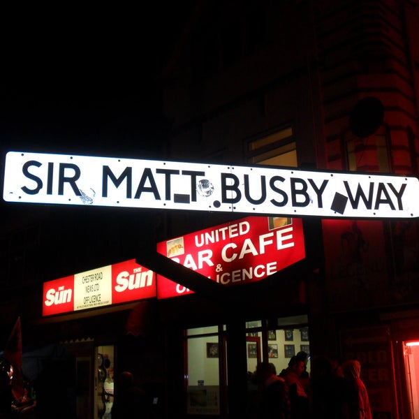 Sir Matt Busby Way