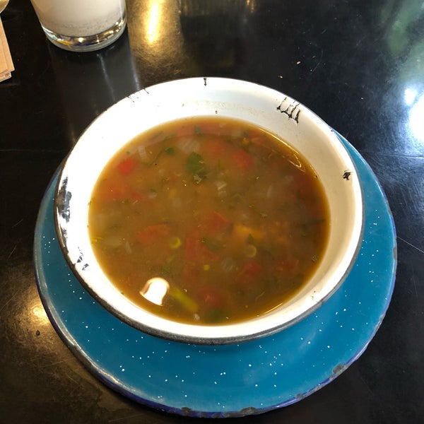 La sopa de lentejas y el taco árabe son deliciosos!!