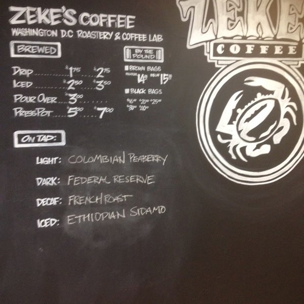 รูปภาพถ่ายที่ Zeke&#39;s Coffee โดย kelli s. เมื่อ 5/29/2014