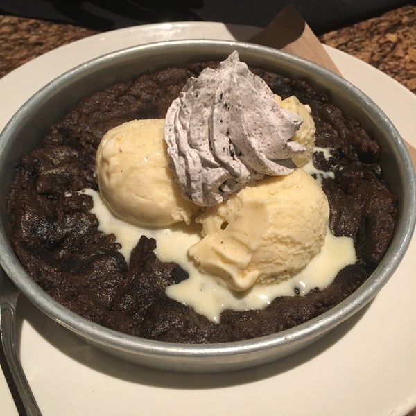 The Pazookie is really good but really sweet the service is okay. The food isn't bad.