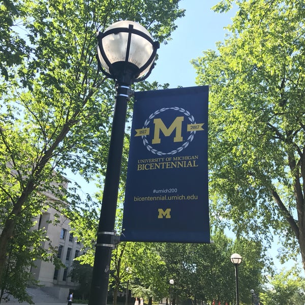 Photo taken at University of Michigan by Ryan S. on 8/5/2017