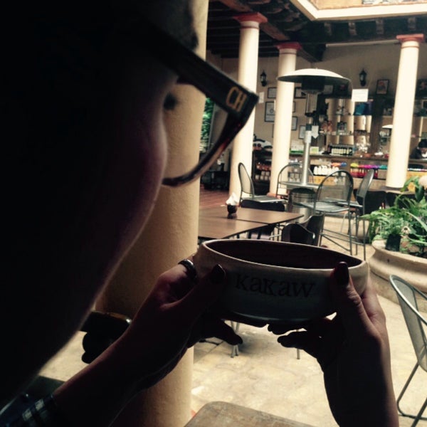 Photo taken at Kakaw, Museo del cacao &amp; chocolatería cultural by Clódia on 3/8/2015