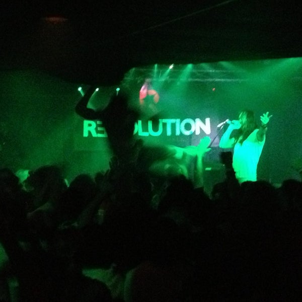 Photo taken at Revolution Bar &amp; Music Hall by Emily M. on 12/31/2012