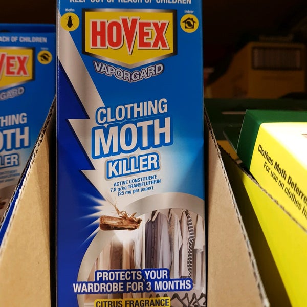 Hovex Vaporgard Clothing Moth Killer 2 Pack