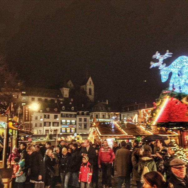 Photo taken at Basler Weihnachtsmarkt by Marcus F. on 12/15/2014