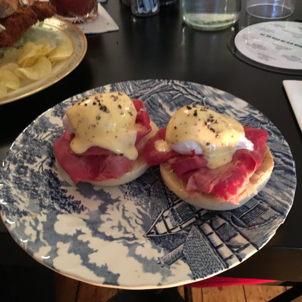 I was the first person to ever order the Benny New York. Turns out pastrami and sauerkraut are incredible on a Benedict. Also, they know how to poach eggs perfectly and had a great Bloody Mary menu.