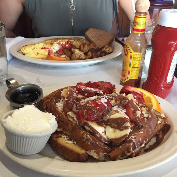The French toast was amazing!