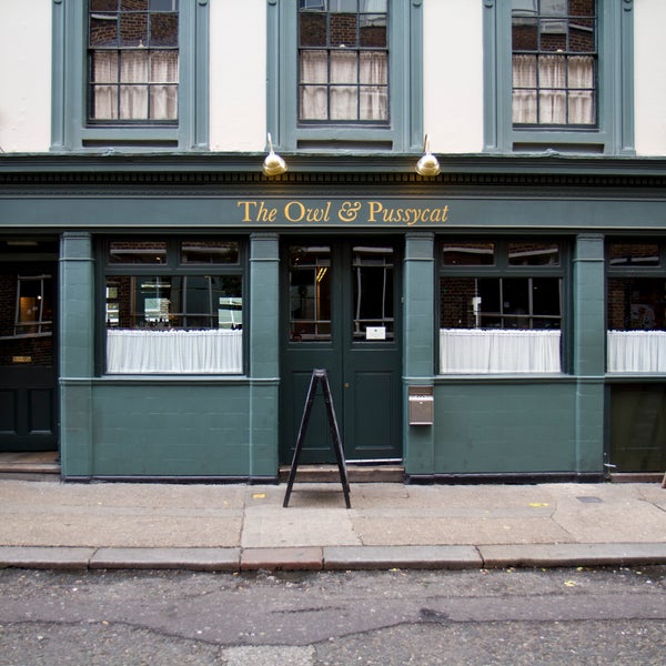 Owl and the pussycat on sale pub