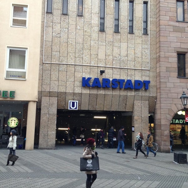 Galeria Karstadt Kaufhof Department Store In Altstadt St Lorenz