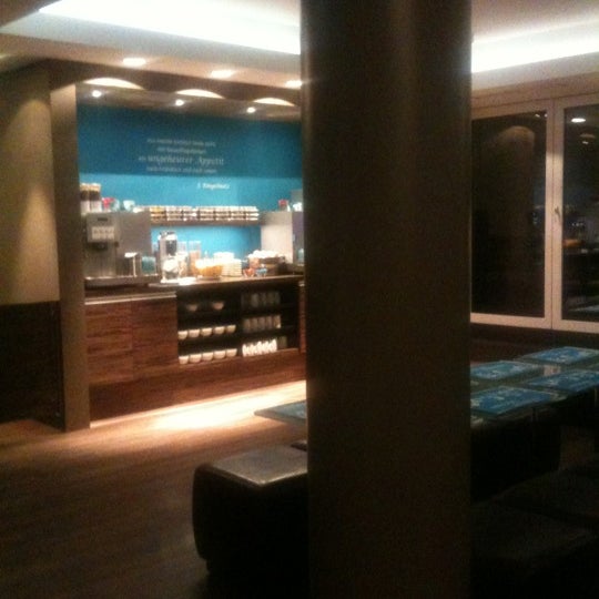 Photo taken at Motel One Berlin-Mitte by Perry N. on 12/18/2012
