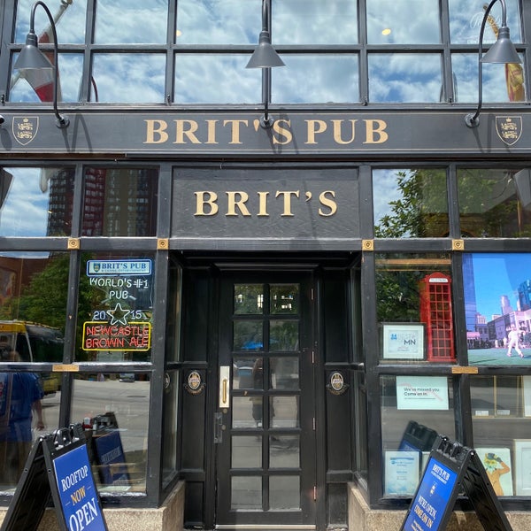 Photo taken at Brit&#39;s Pub by Jason on 7/22/2022