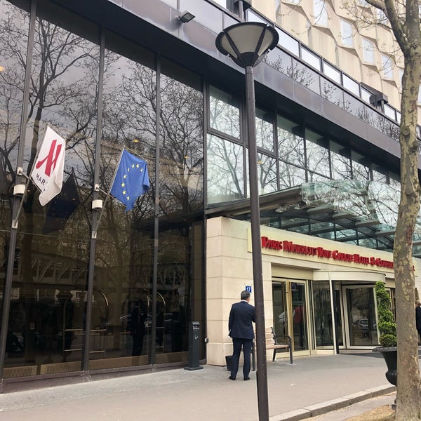 4/15/2018 tarihinde Ahmet M.ziyaretçi tarafından Paris Marriott Rive Gauche Hotel &amp; Conference Center'de çekilen fotoğraf