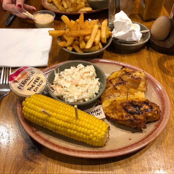 Photo taken at Nando&#39;s by Chris S. on 11/19/2017