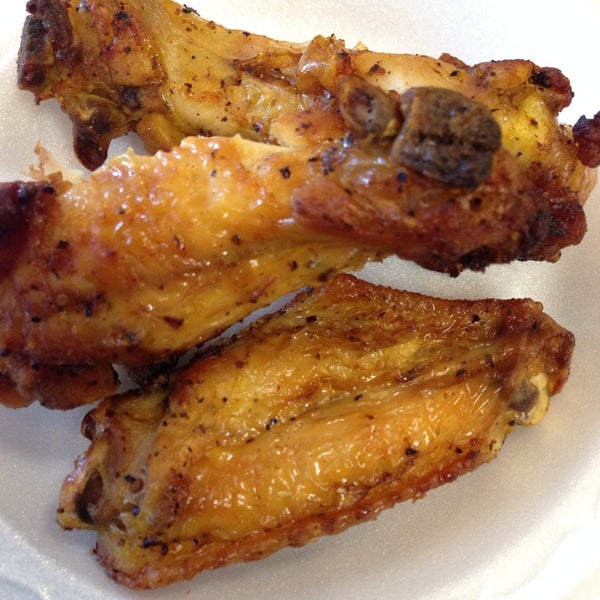 The Lemon Pepper Wings are good too. They'll warm it up for you as well.