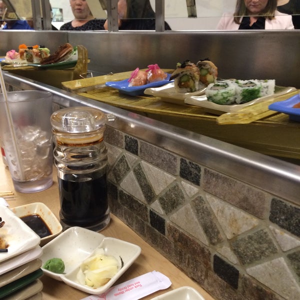 This is a must try. The food is good but the rotating sushi boat is the jam...