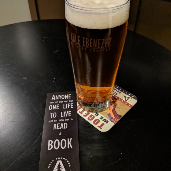 Photo taken at The Able Ebenezer Brewing Company by Marc N. on 1/10/2018