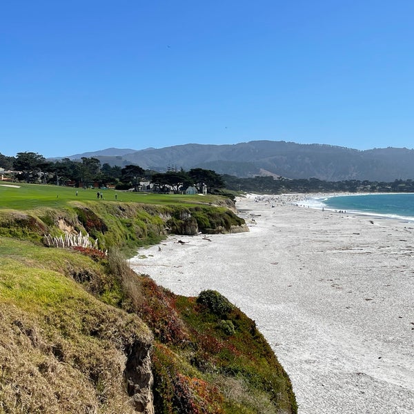 Photo taken at Pebble Beach Golf Links by Adam S. on 9/20/2021